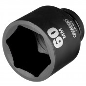 Draper Expert HI-TORQ® 6 Point Deep Impact Socket, 1 Sq. Dr., 60mm