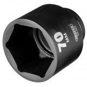 Draper Expert HI-TORQ® 6 Point Deep Impact Socket, 1 Sq. Dr., 70mm