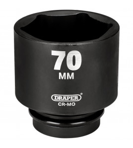 Draper HI-TORQ® 6 Point Deep Impact Socket, 1 Sq. Dr., 70mm