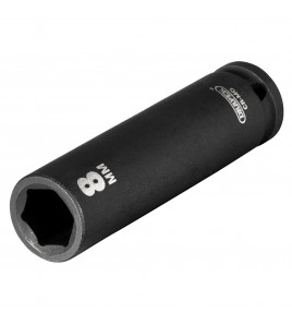 Draper HI-TORQ® 6 Point Deep Impact Socket, 1/4 Sq. Dr., 8mm