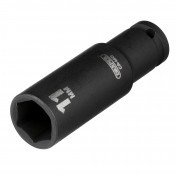 Draper HI-TORQ® 6 Point Deep Impact Socket, 1/4 Sq. Dr., 11mm