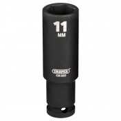 Draper HI-TORQ® 6 Point Deep Impact Socket, 1/4 Sq. Dr., 11mm