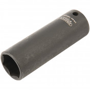 Draper HI-TORQ® 6 Point Deep Impact Socket, 1/4 Sq. Dr., 12mm