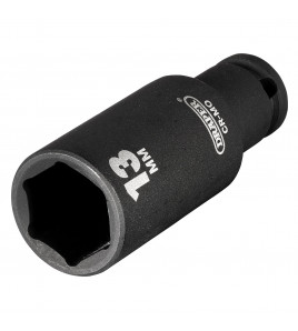 Draper HI-TORQ® 6 Point Deep Impact Socket, 1/4 Sq. Dr., 13mm