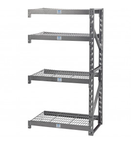 Draper Expert Heavy Duty Steel 4 Shelving Extension Unit, 1040 x 610 x 1830mm