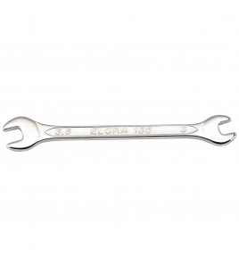 Elora Midget Metric Double Open End Spanner, 5 x 5.5mm