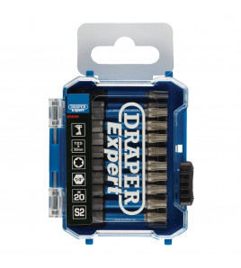 Draper Expert TX-STAR® Impact Screwdriver Bits, T25 x 50mm, 1/4 Hex (Pack of 20)