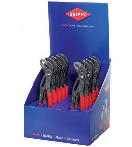Knipex Cobra Countertop Display of Waterpump Pliers, 10 x 250mm