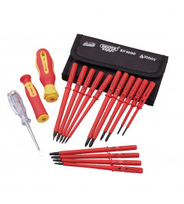 XP1000® VDE Interchangeable Blade Screwdriver Set (18 Piece)