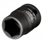 Draper Expert HI-TORQ® 6 Point Impact Socket, 3/8 Sq. Dr., 14mm