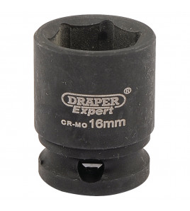 Draper HI-TORQ® 6 Point Impact Socket, 3/8 Sq. Dr., 16mm