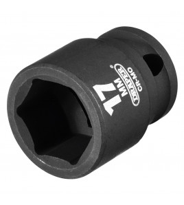 Draper HI-TORQ® 6 Point Impact Socket, 3/8 Sq. Dr., 17mm