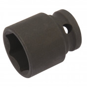 Draper Expert HI-TORQ® 6 Point Impact Socket, 3/8 Sq. Dr., 19mm