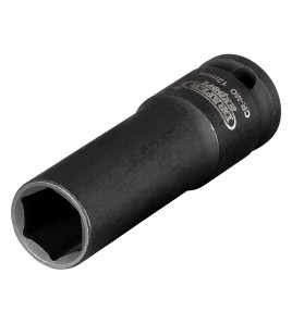 Draper HI-TORQ® 6 Point Deep Impact Socket, 3/8 Sq. Dr., 12mm