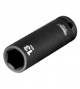 Draper HI-TORQ® 6 Point Deep Impact Socket, 3/8 Sq. Dr., 13mm
