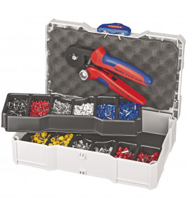 KNIPEX 97 90 09 Crimp Assortment for Wire Ferrules, 9 Parts, 265mm