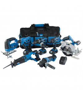 Draper Storm Force® 20V 7 Machine Cordless Kit (12 Piece)