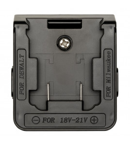 Draper Expert 24W AC/DC Hybrid Work Light Power Tool Battery Adaptor Compatible with Dewalt® and Milwaukee® for Stock No. 04673