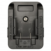 Draper Expert 24W AC/DC Hybrid Work Light Power Tool Battery Adaptor Compatible with BLACK+DECKER®, PORTER-CABLE® and STANLEY® for Stock No. 04673