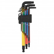 Extra-Long Arm Hex Key Set (9 Piece)
