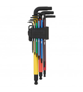 Extra-Long Arm Hex Key Set (9 Piece)