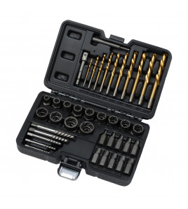 Bolt Nut Stud Screw Extractor Set (40 Piece)