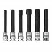 Extra Long E-Type Sockets, 1/2 Sq. Dr. (6 Piece)