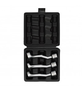 Injection Line Socket Set, 1/2 Sq. Dr. (3 Piece)