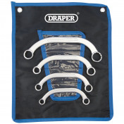 Draper HI-TORQ® Half Moon Obstruction Ring Spanner Set (4 Piece)