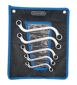 S-Type Obstruction Ring Spanner Set (5 Piece)