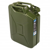 Steel Fuel Can, 20L, Green