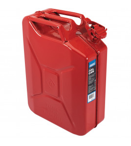 Steel Fuel Can, 20L, Red