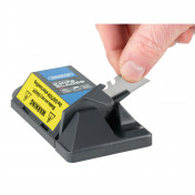 Heavy Duty Trimming Knife Blades with Single Blade Dispenser (Pack of 100)