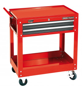 Draper Expert 2 Tier Tool Trolley with Two Drawers