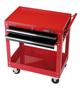 Draper Expert 2 Tier Tool Trolley with Two Drawers