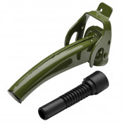 Green Steel Spout for 10/20L Fuel Cans
