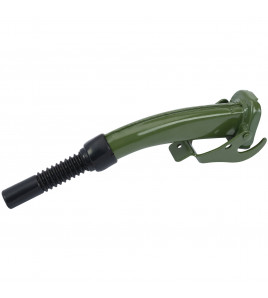 Green Steel Spout for 10/20L Fuel Cans