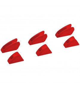 KNIPEX 86 09 180 V01 3 Pairs of Plastic Jaws For All 86 XX 180 Models (Models From 2019)