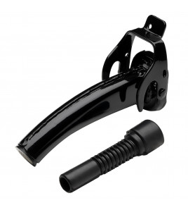 Black Steel Spout for 10/20L Fuel Cans