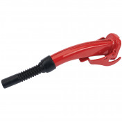 Red Steel Spout for 10/20L Fuel Cans