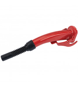 Red Steel Spout for 10/20L Fuel Cans