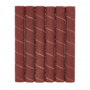 Aluminium Oxide Sanding Sleeves, 12.7 x 115mm, 80 Grit (Pack of 6)