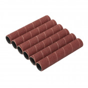 Aluminium Oxide Sanding Sleeves, 19 x 115mm, 80 Grit (Pack of 6)