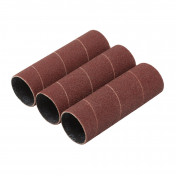 Aluminium Oxide Sanding Sleeves, 38 x 115mm, 80 Grit (Pack of 3)