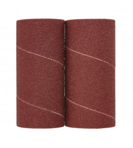 Aluminium Oxide Sanding Sleeves, 50 x 115mm, 80 Grit (Pack of 2)