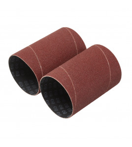 Aluminium Oxide Sanding Sleeves, 75 x 115mm, 80 Grit (Pack of 2)