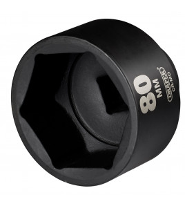 Draper HI-TORQ® Impact Socket, 1 Sq. Dr. 80mm