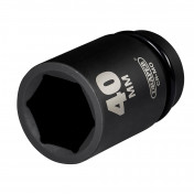 Draper HI-TORQ® Deep Impact Socket, 1 Sq. Dr., 40mm