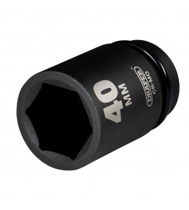 Draper HI-TORQ® Deep Impact Socket, 1 Sq. Dr., 40mm