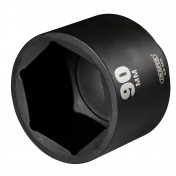 Draper HI-TORQ® Deep Impact Socket, 1 Sq. Dr., 90mm